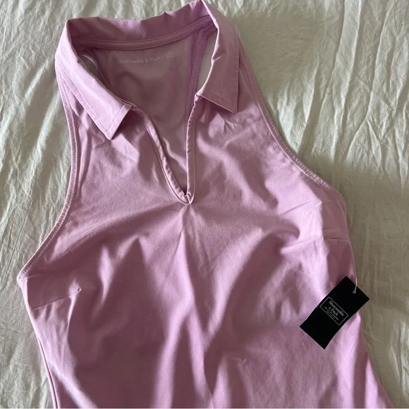 NWT Abercrombie & Fitch Women’s Traveler Polo Mini Dress - Picture 5 of 7